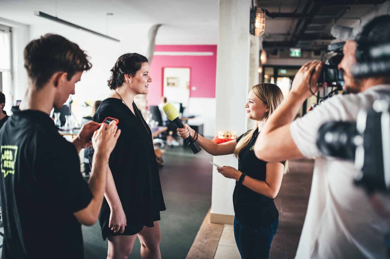 Erster Videodreh für das neue Videoformat Jobscouts